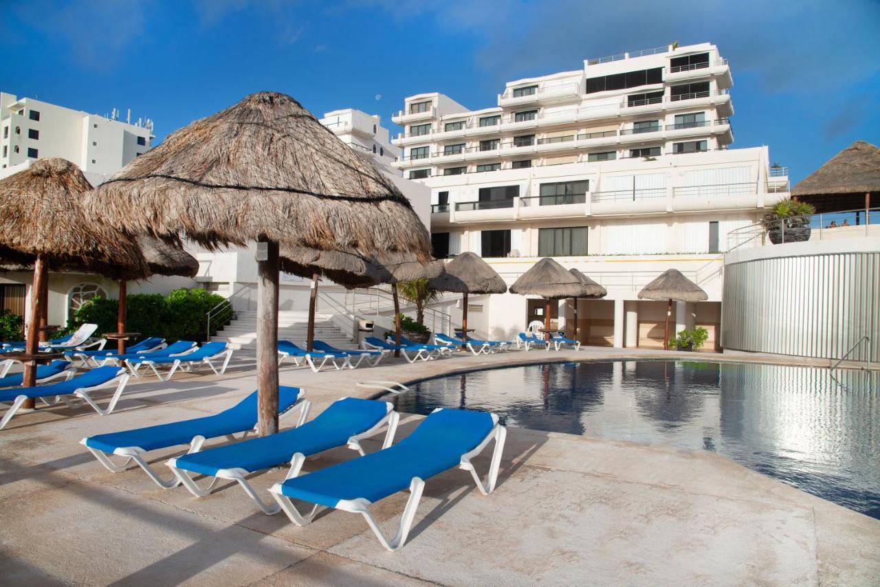 شقة Cozy Ocean Front Penthouse At Marlin Beach كانكون المظهر الخارجي الصورة